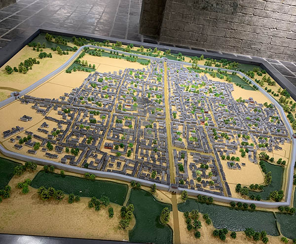 溧阳市建筑模型