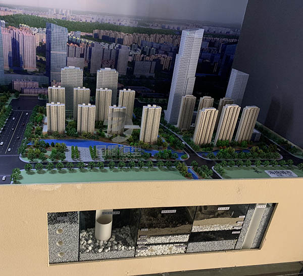 溧阳市建筑模型